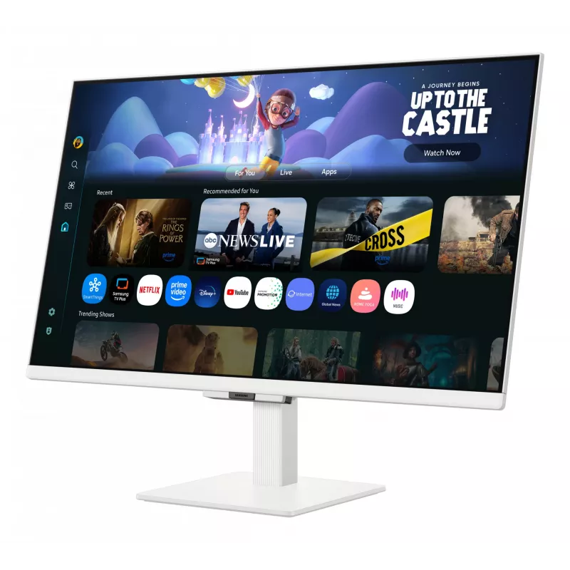 Samsung M5 M50F arvutimonitor 68,6 cm (27 tolli) 1920 x 1080 pikslit Full HD LCD valge