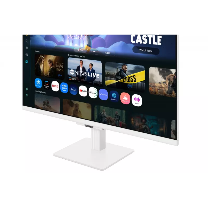 Samsung M5 M50F arvutimonitor 68,6 cm (27 tolli) 1920 x 1080 pikslit Full HD LCD valge