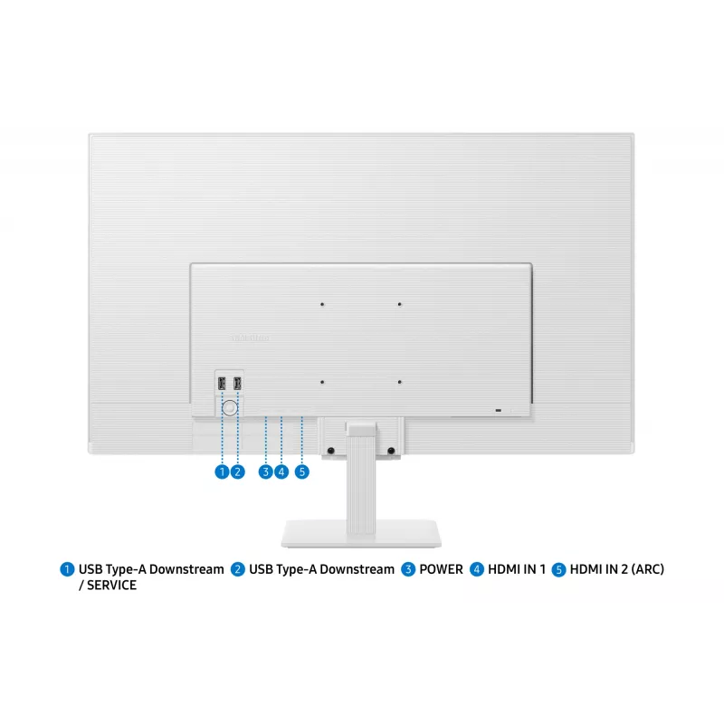 Samsung M5 M50F arvutimonitor 81,3 cm (32 tolli) 1920 x 1080 pikslit Full HD LCD valge