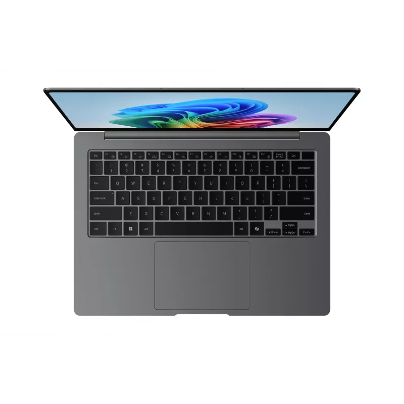 Samsung Book5 Pro 14-tolline W11P U7 16/512GB Copilot+ PC Intel Core Ultra 7 256V sülearvuti 35,6 cm (14-tolline) puuteekraan WQXGA+ 16 GB LPDDR5x-SDRAM SSD Wi-Fi 7 (802.11be) Windows 11 Pro US International Hall