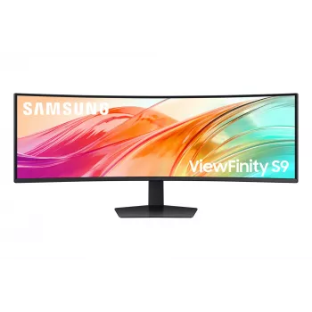 Samsung S95UC arvutikuvar 124,5 cm (49 tolli) 5120 x 1440 pikslit Dual QHD LCD Must