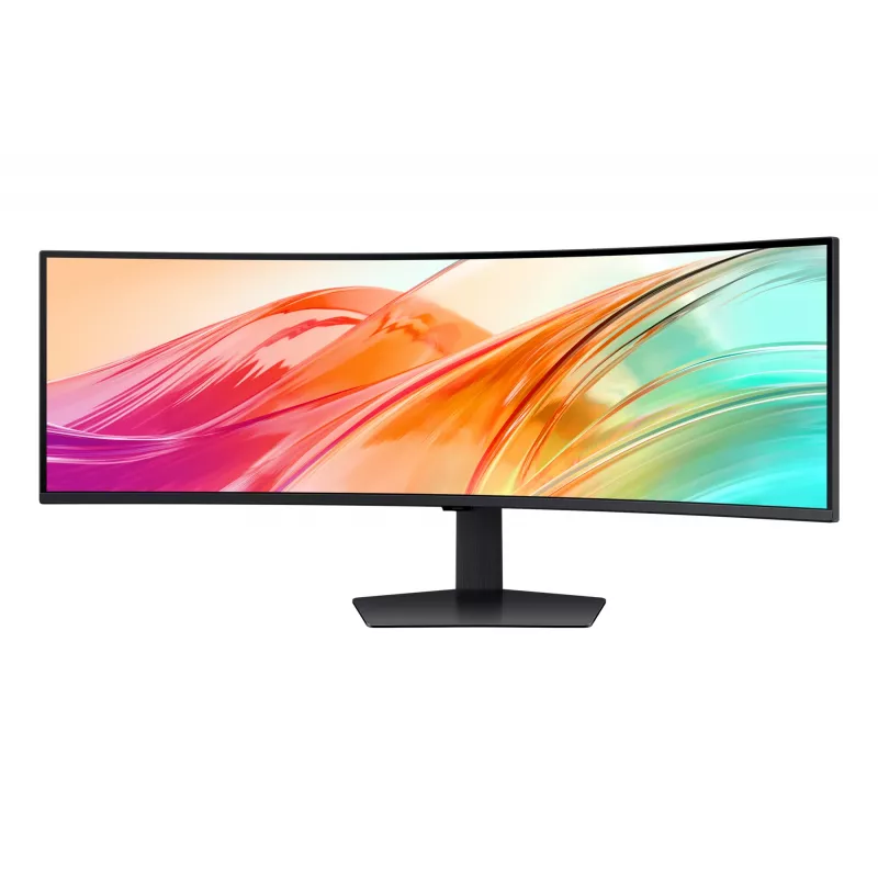 Samsung S95UC arvutikuvar 124,5 cm (49 tolli) 5120 x 1440 pikslit Dual QHD LCD Must