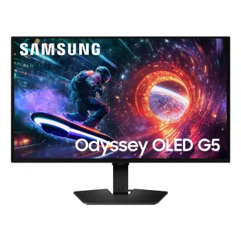 Samsung G50F arvutikuvar 68,6 cm (27 tolli) 2560 x 1440 pikslit Quad HD OLED must