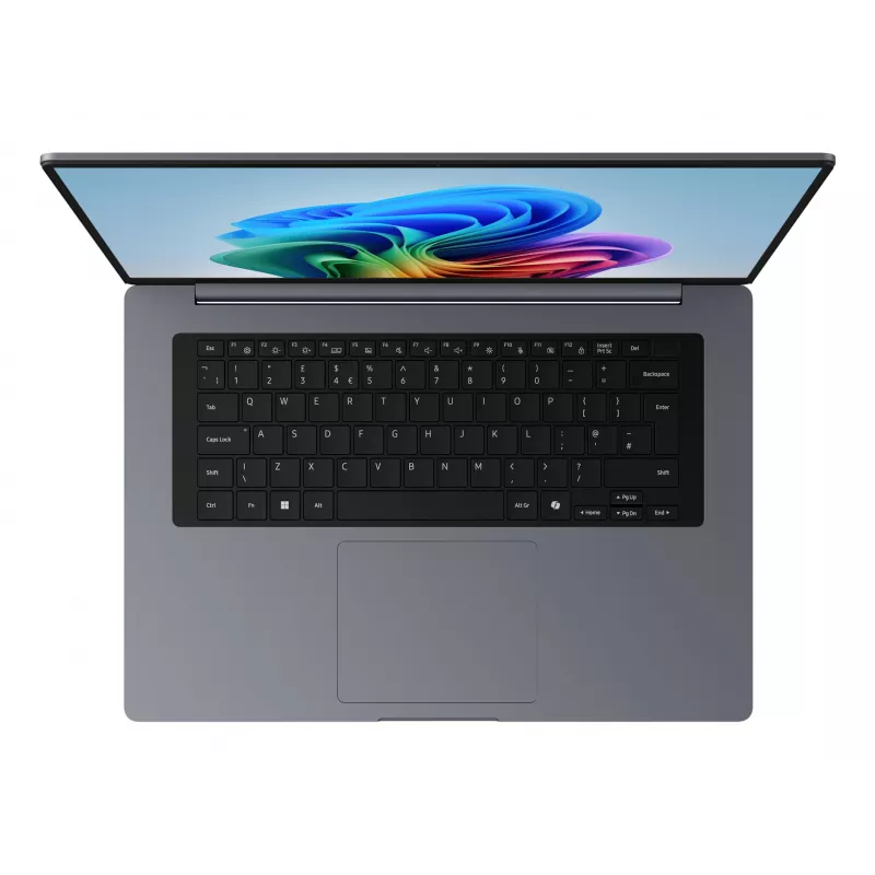 Samsung Galaxy Book6 Copilot+ PC Intel Core Ultra 7 355 sülearvuti 40,6 cm (16 tolli) WUXGA 16 GB LPDDR5x-SDRAM 1 TB SSD Wi-Fi 6E (802.11ax) Windows 11 Home Hall
