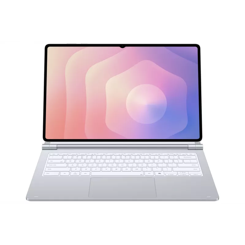 Samsung EF-DX935 QWERTZ Saksa Pogo Pin Hõbedane