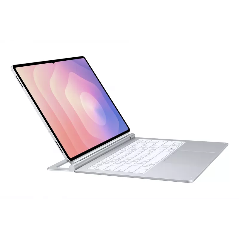 Samsung EF-DX935 QWERTZ Saksa Pogo Pin Hõbedane