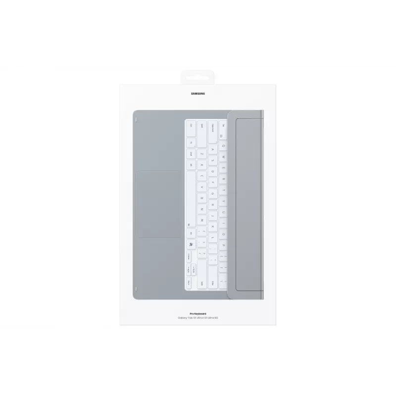 Samsung EF-DX935 QWERTZ Saksa Pogo Pin Hõbedane