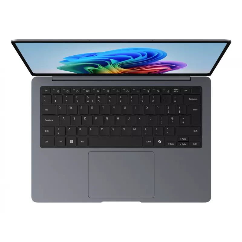 Samsung Galaxy Book6 Pro Copilot+ PC Intel Core Ultra 7 356H sülearvuti 35,6 cm (14-tolline) puuteekraan WQXGA+ 32 GB LPDDR5x-SDRAM 512 GB SSD Wi-Fi 7 (802.11be) Windows 11 Pro hall