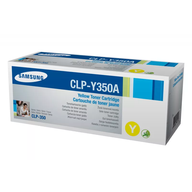 Samsung CLP-Y350A toonerikassett 1 tk Originaal Kollane