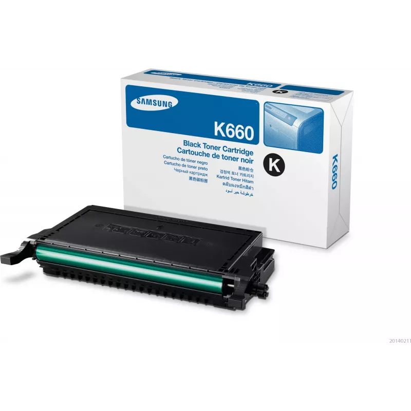 Samsung CLP-K660A must toonerikassett, 2500 lehekülge, must, 1 tk