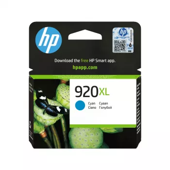 HP 920XL suure tootlikkusega tsüaan originaaltindikassett, tsüaan, 1 tk, 700 lehekülge