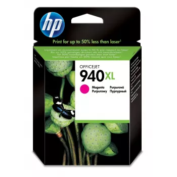 HP 940XL kõrge tootlikkusega magenta originaal tindikassett 1 tk kõrge (XL) tootlikkusega