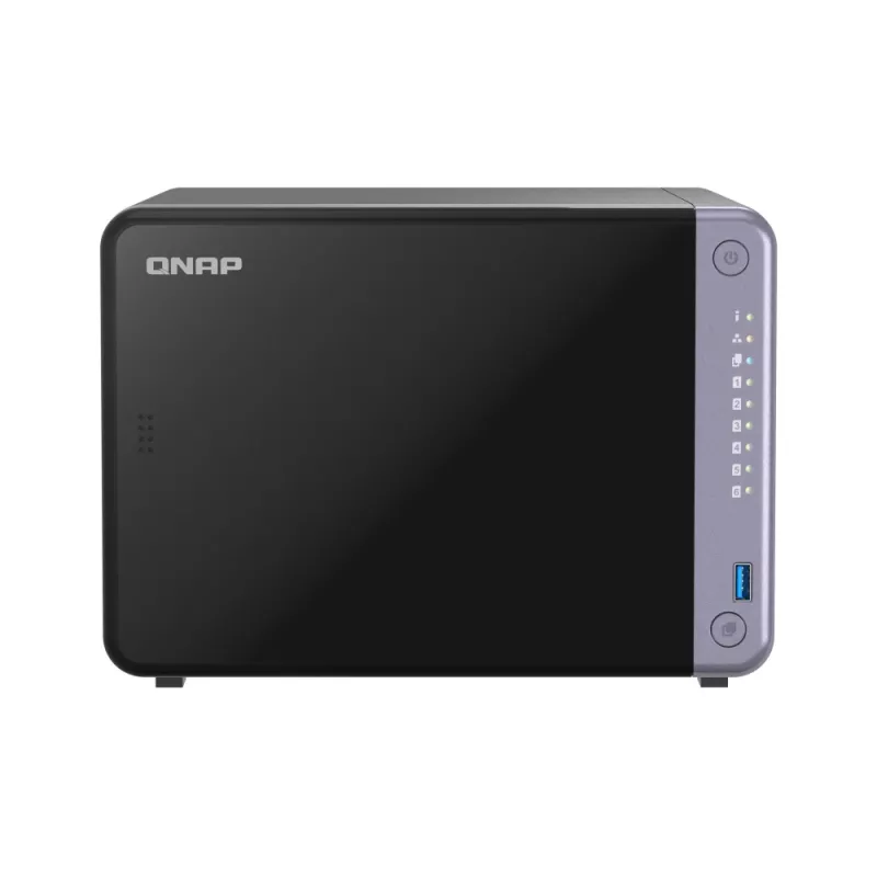QNAP TS-632X-4G NAS/võrgusalvesti Torn Alpine Alpine AL-524 4 GB DDR4 QNAP QTS Must
