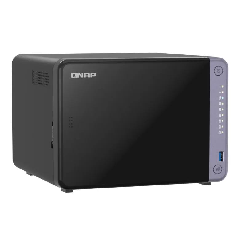 QNAP TS-632X-4G NAS/võrgusalvesti Torn Alpine Alpine AL-524 4 GB DDR4 QNAP QTS Must