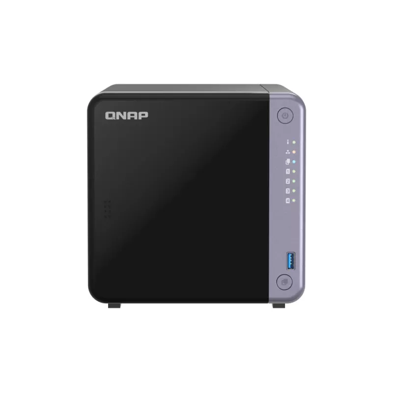 QNAP TS-432X-4G NAS-/salvestusserver Torn Alpine Alpine AL-524 4 GB DDR4 QNAP QTS Must