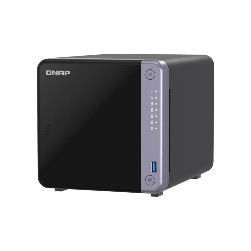 QNAP TS-432X-4G NAS-/salvestusserver Torn Alpine Alpine AL-524 4 GB DDR4 QNAP QTS Must
