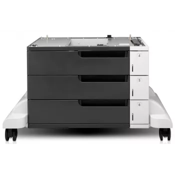 HP LaserJet 3x500-leheline söötur ja alus, ühildub: HP LaserJet Enterprise 700 Printer M712 seeria, 1500 lehte, Hiina, Enterprise, Business, 543 mm, 586 mm