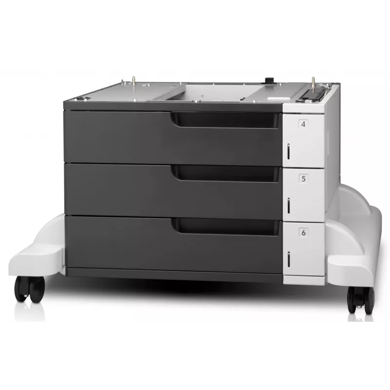 HP LaserJet 3x500-leheline söötur ja alus, ühildub: HP LaserJet Enterprise 700 Printer M712 seeria, 1500 lehte, Hiina, Enterprise, Business, 543 mm, 586 mm