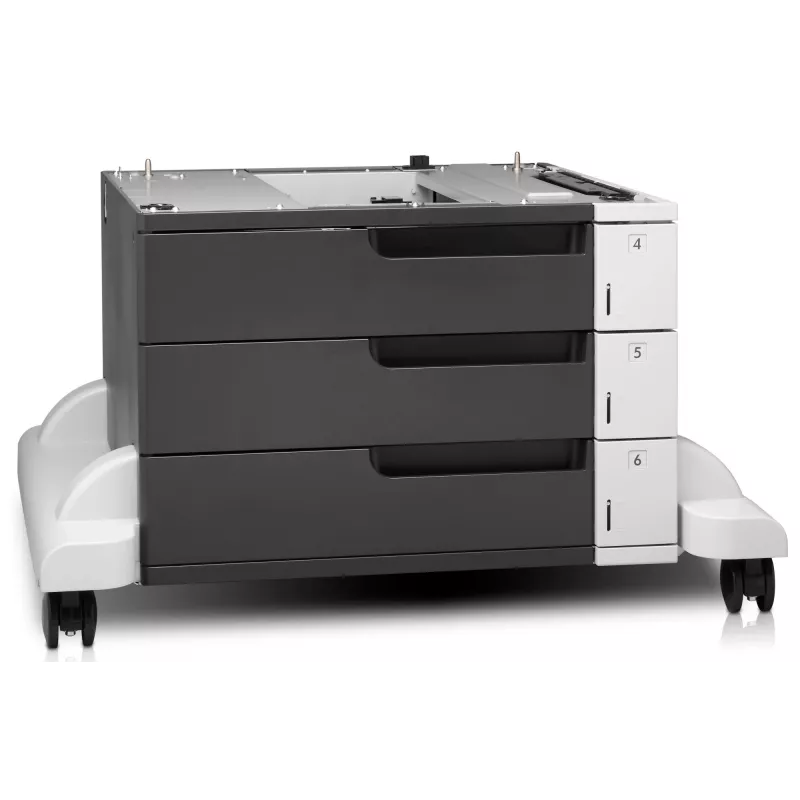 HP LaserJet 3x500-leheline söötur ja alus, ühildub: HP LaserJet Enterprise 700 Printer M712 seeria, 1500 lehte, Hiina, Enterprise, Business, 543 mm, 586 mm