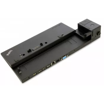 Lenovo 40A00065DK sülearvuti dokk/pordi replikaator Dokk Must