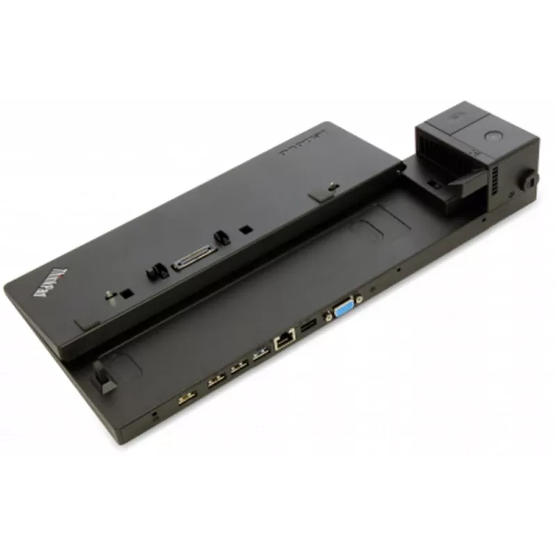 Lenovo 40A00065DK sülearvuti dokk/pordi replikaator Dokk Must