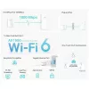 TP-Link TL-WPA7817 KIT PowerLine võrguadapter 1000 Mbit/s Ethernet LAN Wi-Fi Valge 2 tk