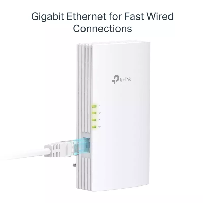 TP-Link TL-WPA7817 KIT PowerLine võrguadapter 1000 Mbit/s Ethernet LAN Wi-Fi Valge 2 tk