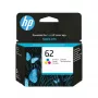 HP 62 kolmevärviline originaaltindikassett, tsüaan, magenta, kollane, 1 tk, 165 lehekülge