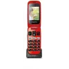 Emporia emporiaONE 6,1 cm (2,4 tolli) 80 g must, punane seenioritelefon