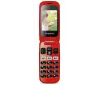 Emporia emporiaONE 6,1 cm (2,4 tolli) 80 g must, punane seenioritelefon