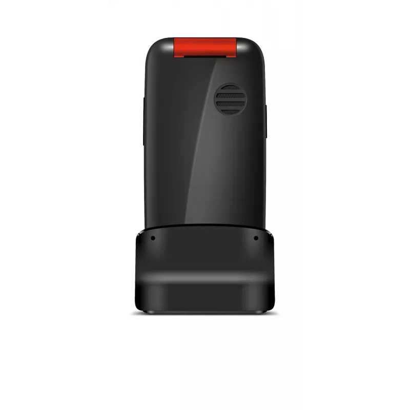 Emporia emporiaONE 6,1 cm (2,4 tolli) 80 g must, punane seenioritelefon