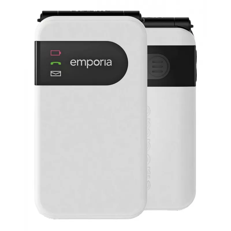 Emporia SIMPLICITYglam 7.11 cm (2.8 tolli) 106 g valge seenioritelefon