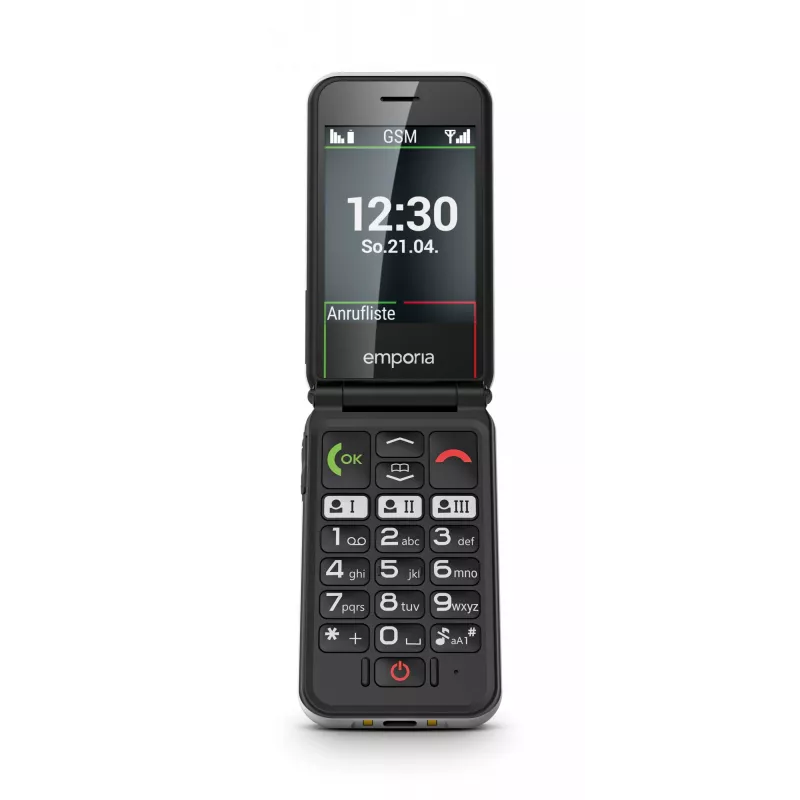 Emporia SIMPLICITYglam 7.11 cm (2.8 tolli) 106 g valge seenioritelefon