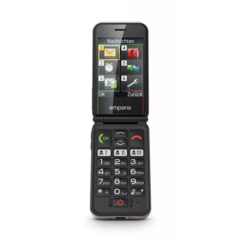 Emporia SIMPLICITYglam 7.11 cm (2.8 tolli) 106 g valge seenioritelefon