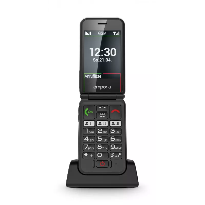 Emporia SIMPLICITYglam 7.11 cm (2.8 tolli) 106 g valge seenioritelefon