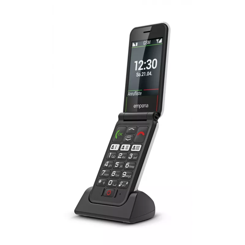 Emporia SIMPLICITYglam 7.11 cm (2.8 tolli) 106 g valge seenioritelefon
