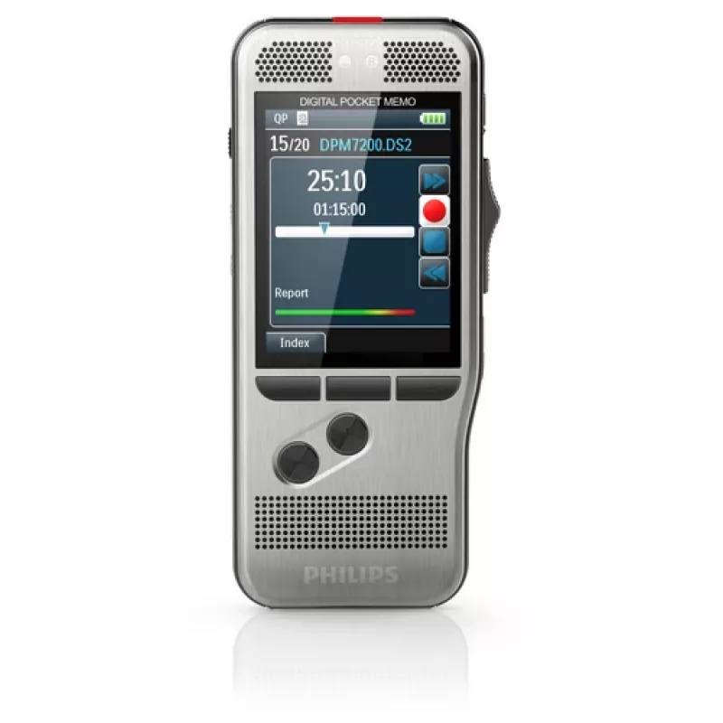 Philips DPM 7200 Flash-kaart roostevaba teras