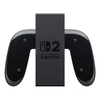Nintendo Joy-Con 2 laadimiskäepide, Nintendo Switch 2, kontrolleri käepide, must, läbipaistev, plastik, Nintendo, Joy-Con 2