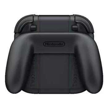 Nintendo Joy-Con 2 laadimiskäepide, Nintendo Switch 2, kontrolleri käepide, must, läbipaistev, plastik, Nintendo, Joy-Con 2
