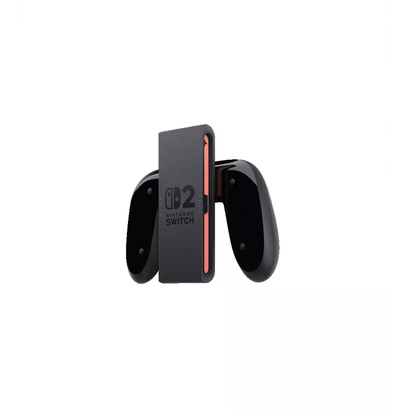 Nintendo Joy-Con 2 laadimiskäepide, Nintendo Switch 2, kontrolleri käepide, must, läbipaistev, plastik, Nintendo, Joy-Con 2