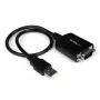StarTech.com 0,3 m USB–RS232 jadaliidese DB9 adapterkaabel koos COM-porti säilitusega