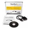 StarTech.com 0,3 m USB–RS232 jadaliidese DB9 adapterkaabel koos COM-porti säilitusega
