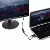 StarTech.com HDMI-DisplayPort adapter - 4K 30 Hz, 3840 x 2160 pikslit, 1080p, 720p, 120 Hz, must, MegaChips - STDP2600, aktiivne videomuundur