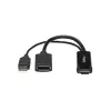 StarTech.com HDMI-DisplayPort adapter - 4K 30 Hz, 3840 x 2160 pikslit, 1080p, 720p, 120 Hz, must, MegaChips - STDP2600, aktiivne videomuundur