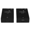 StarTech.com USB 2.0 pikendaja üle Cat5e/Cat6 kaabli (RJ45) – kuni 165 jalga (50 m) – kiire USB-pordi pikendaja adapterikomplekt – toitega – USB üle Etherneti kaabli pikendaja – 480 Mbit/s – metallist