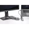 StarTech.com Dual-Monitor Thunderbolt Mini Dock, 4K 60Hz DisplayPort, draiverivaba jaotur Windowsile ja Macile, Gigabit Ethernet, 1x USB-A (USB 5Gbps), 11in (28cm) kaabel