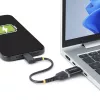StarTech.com USB-C–USB-A adapter, USB 5 Gbps, kompaktne USB-C isane–USB-A emane adapter, vastupidav metallkorpus, M/F