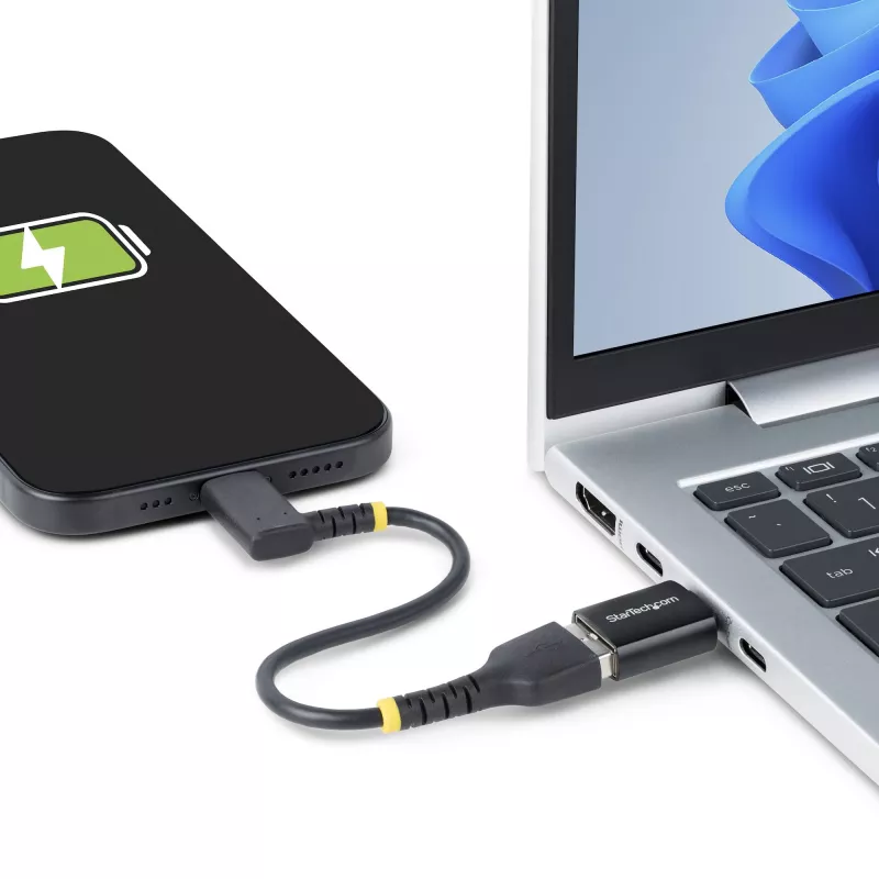 StarTech.com USB-C–USB-A adapter, USB 5 Gbps, kompaktne USB-C isane–USB-A emane adapter, vastupidav metallkorpus, M/F