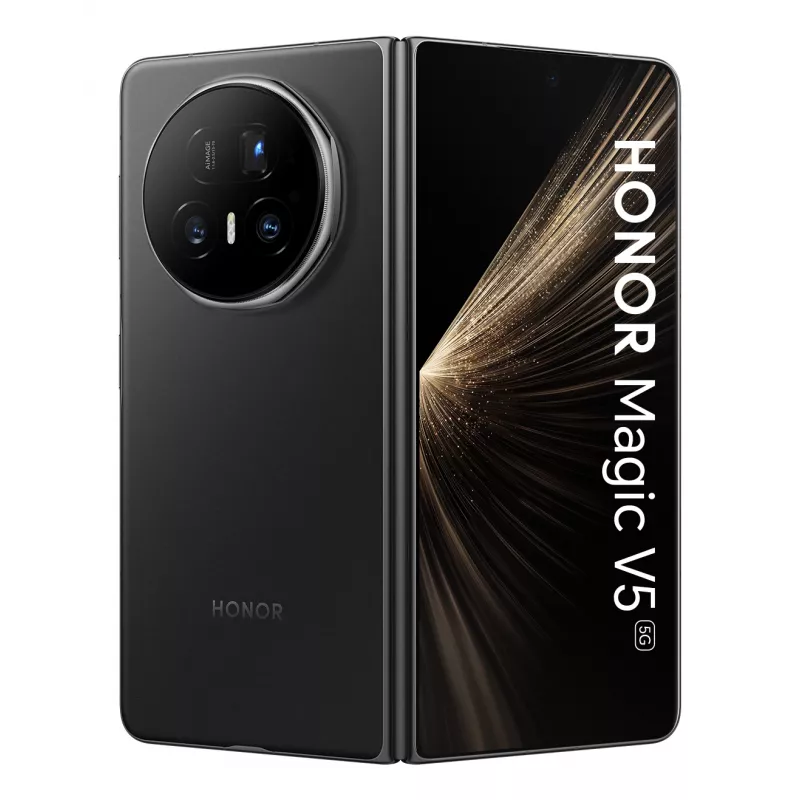 Honor MAGIC V5 20,2 cm (7,95 tolli) MagicOS 9.0.1 5G USB USB-C 16 GB 512 GB 5820 mAh Must