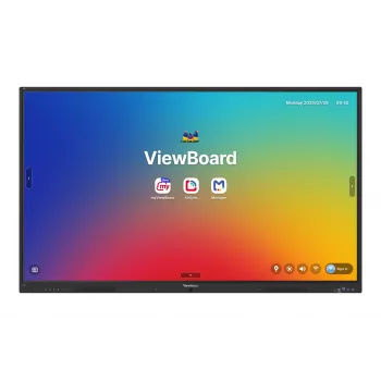 Viewsonic IFP 75IN 4K ANDROID 16 EDLA 64 interaktiivne ekraan